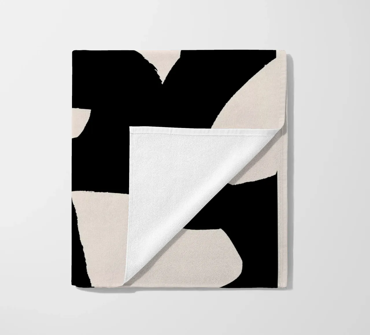 Modern Abstract Art 118 beach towel by ThingDesign