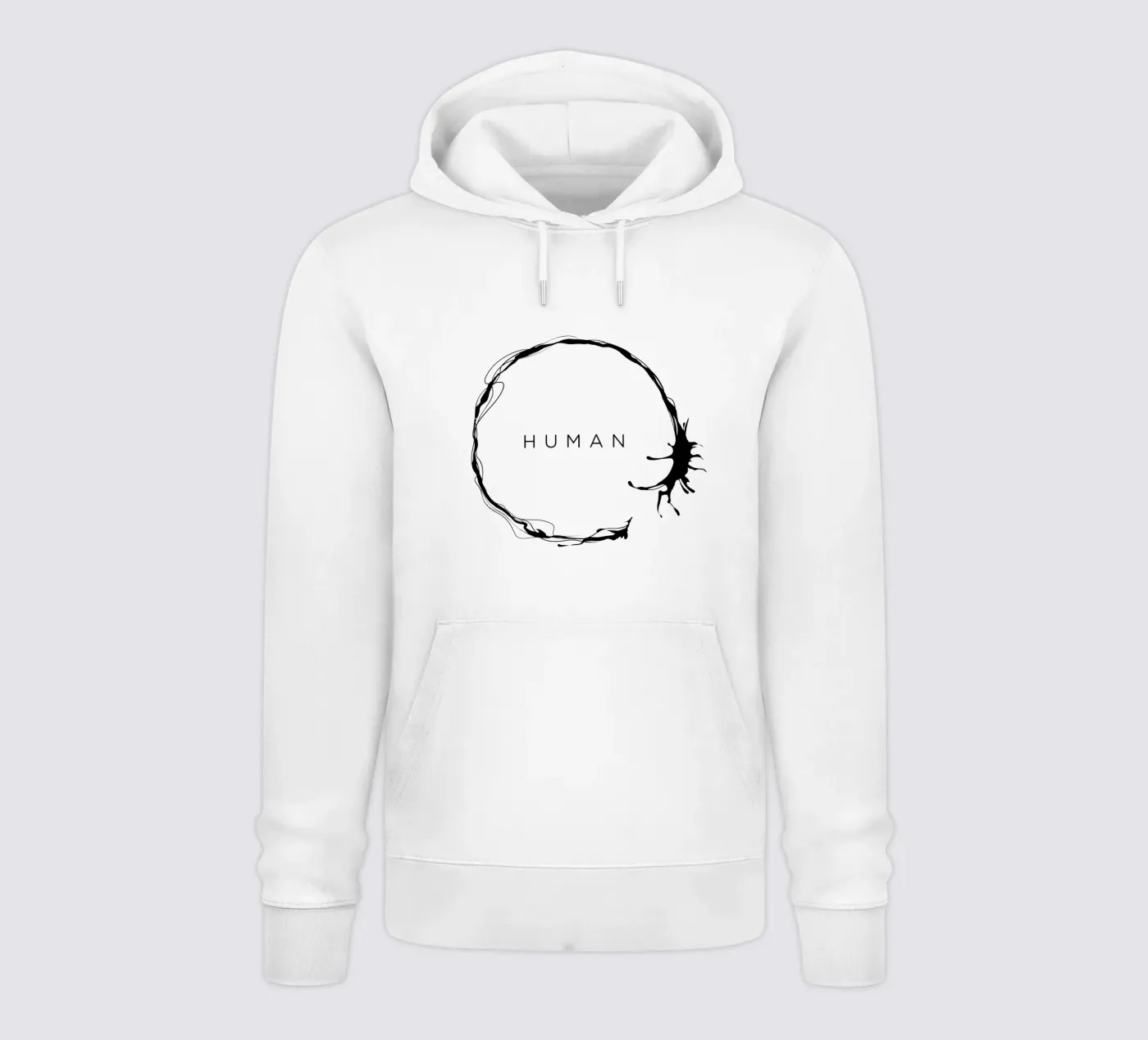HUMAN felpa con cappuccio da 7115
