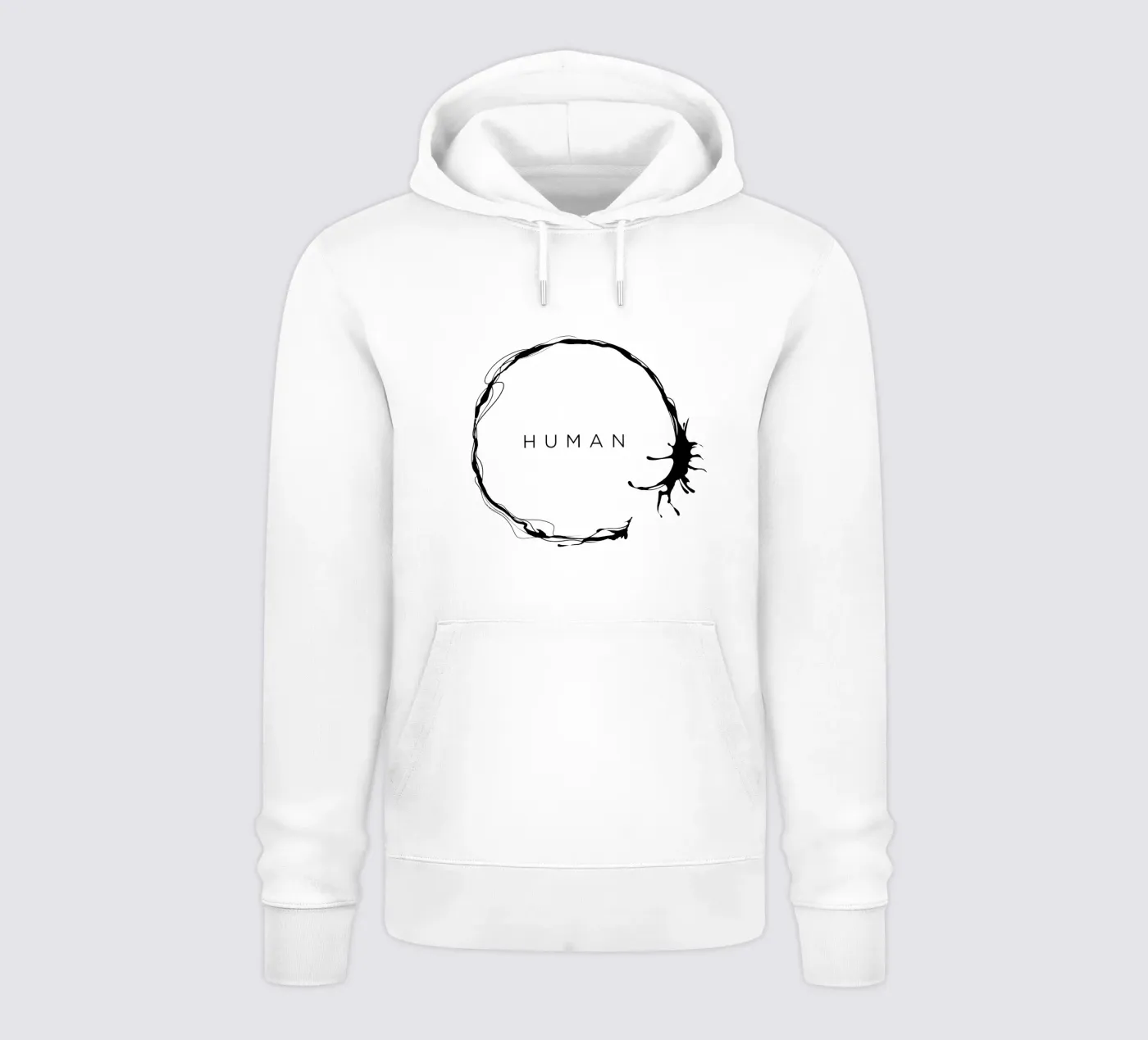 HUMAN felpa con cappuccio da 7115