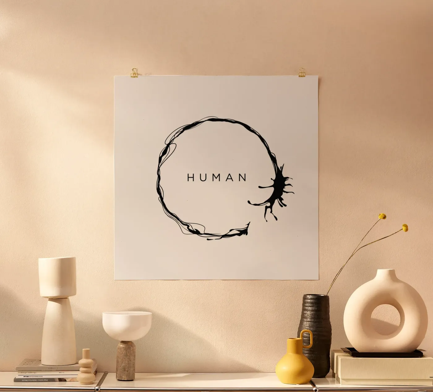 HUMAN Poster von 7115