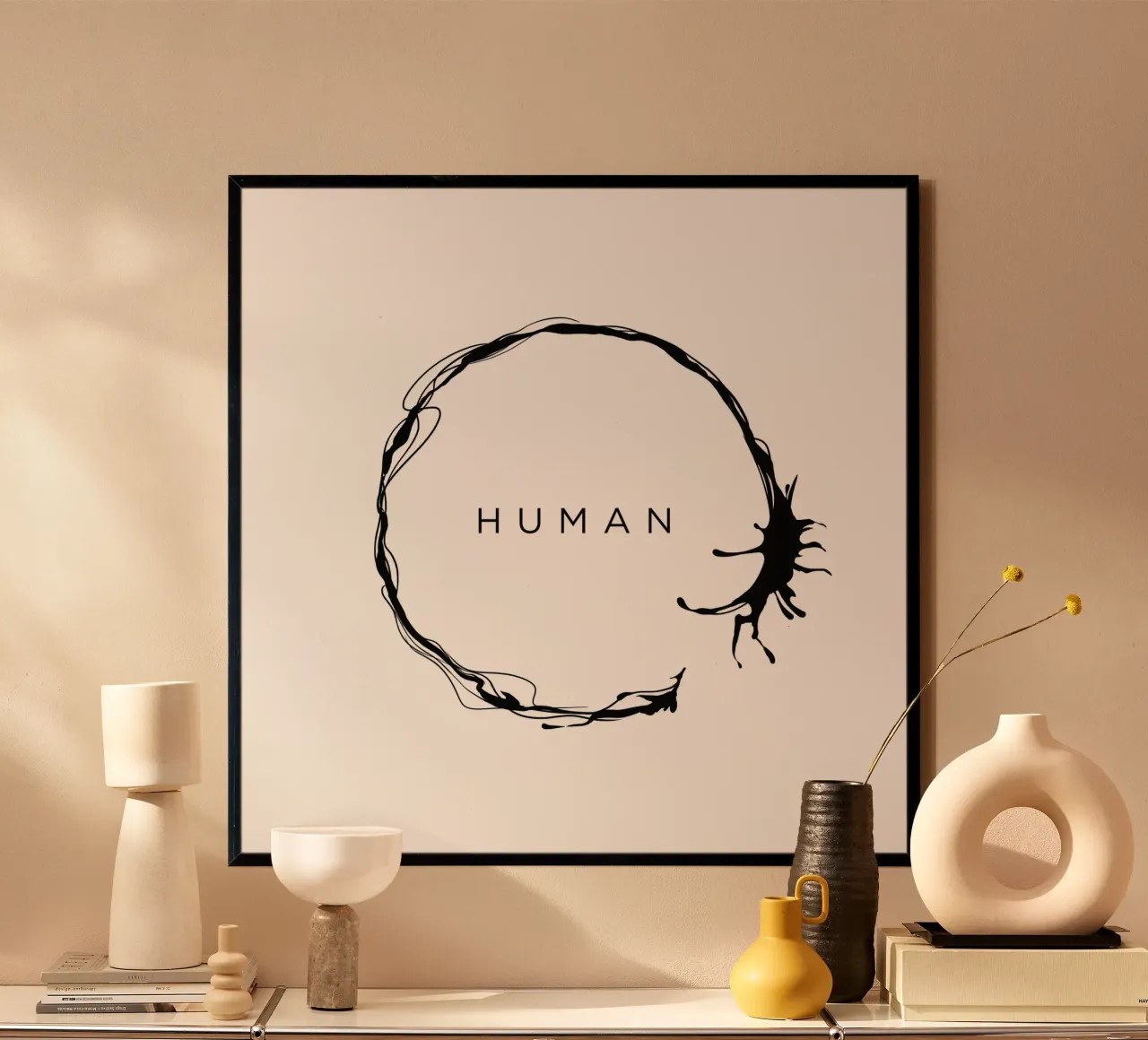HUMAN poster van 7115