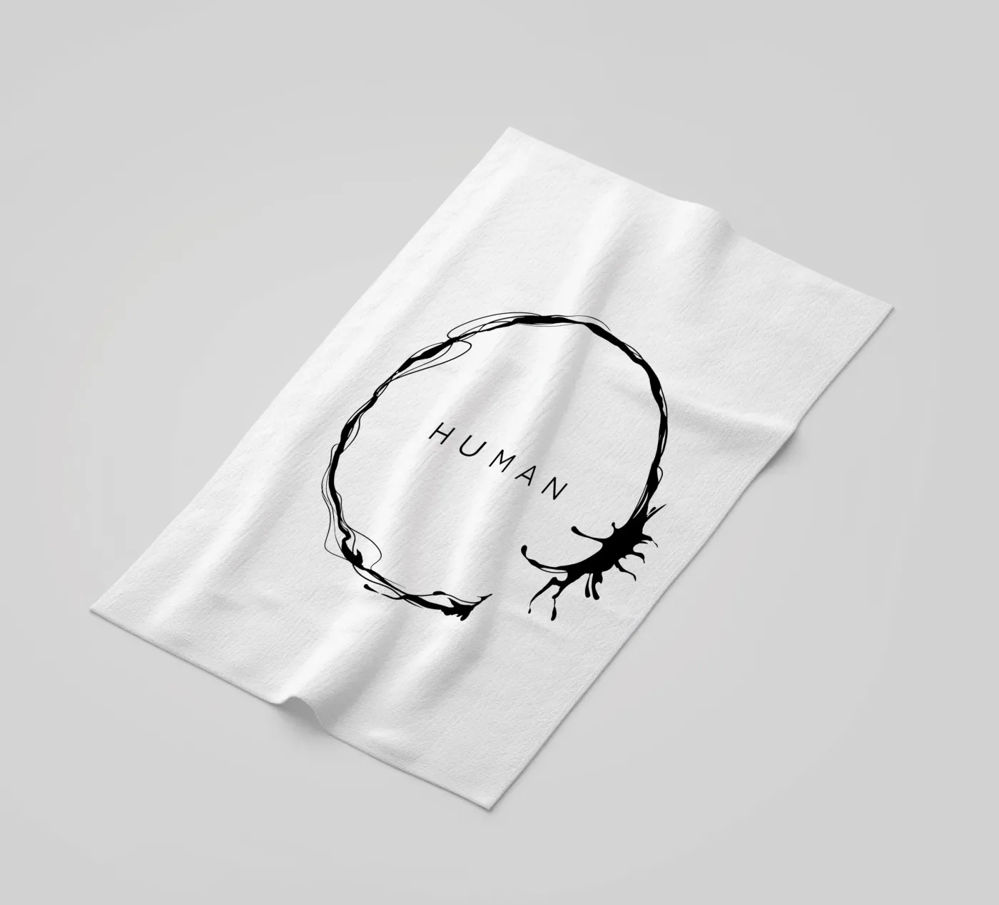 HUMAN beach towel by 7115