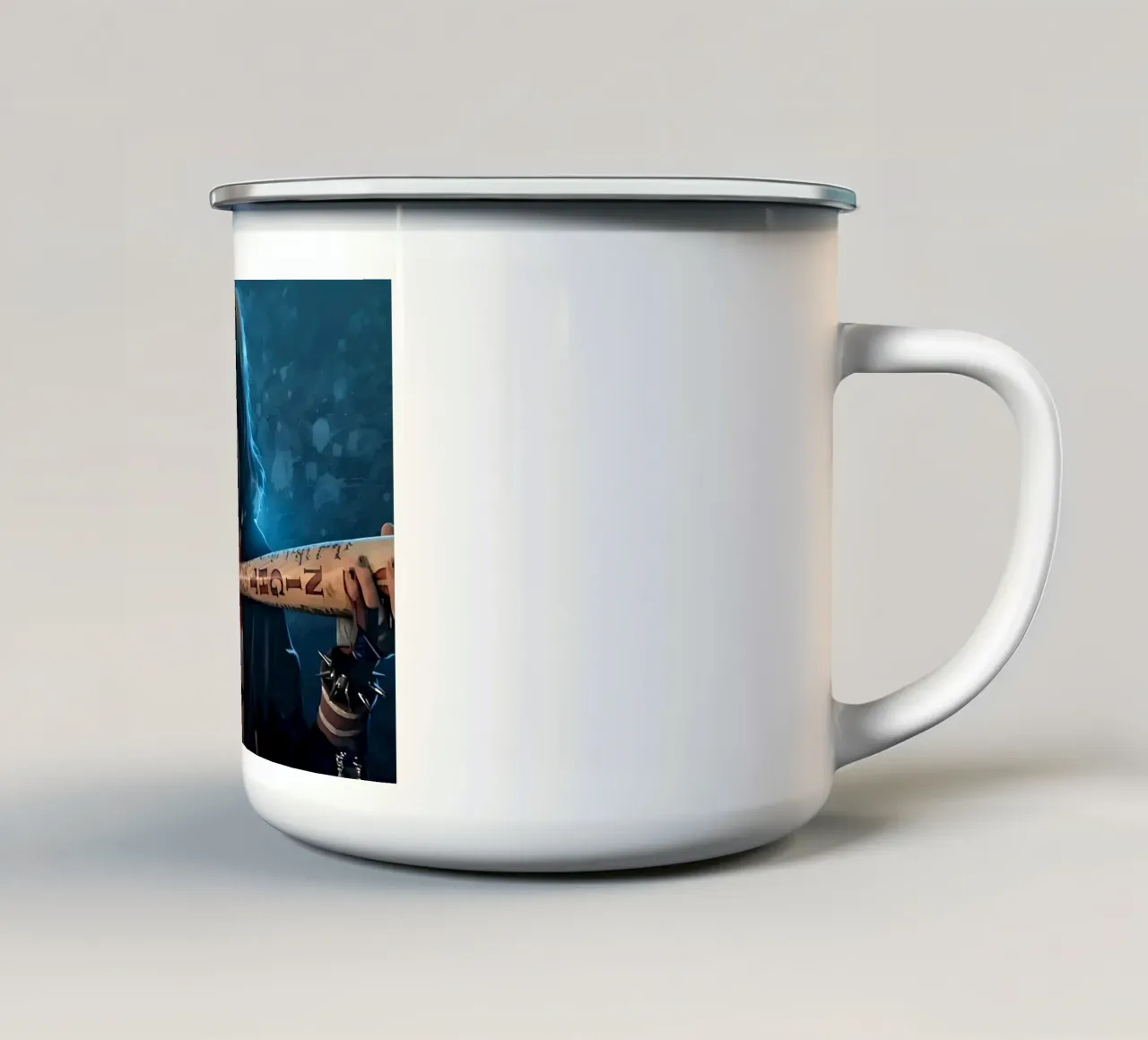 Harley Quinn tazza in smalto da Low poly art