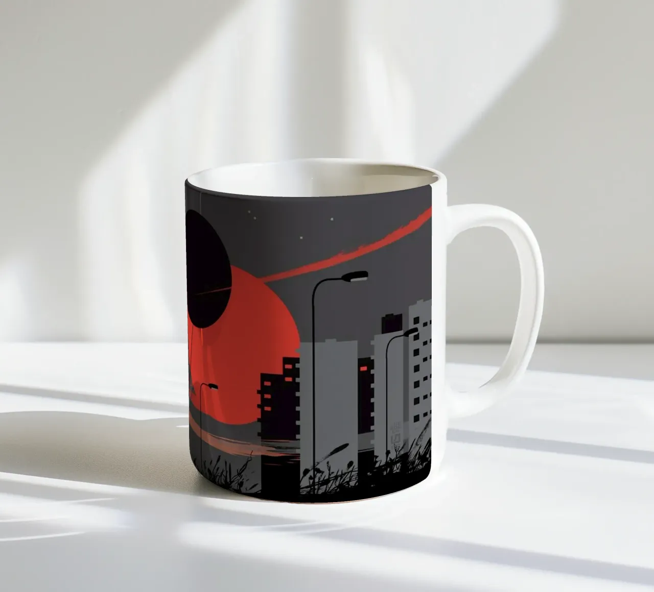 brutalist apocalypse tazza in ceramica da 7115