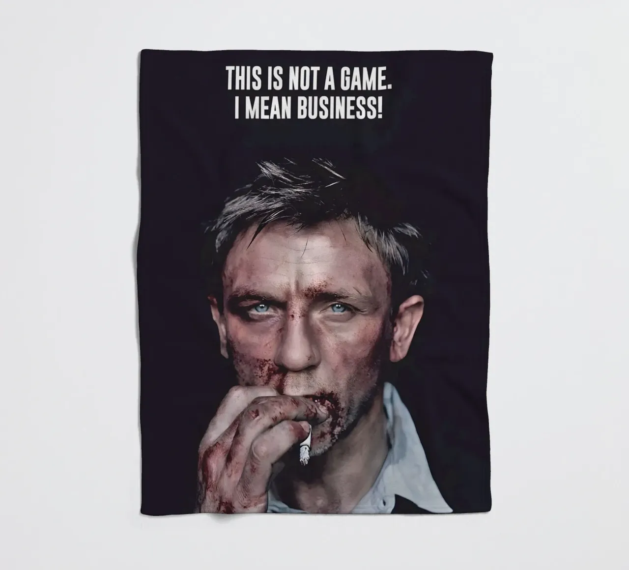 THIS NOT A GAME coperta in pile da Type & Tape