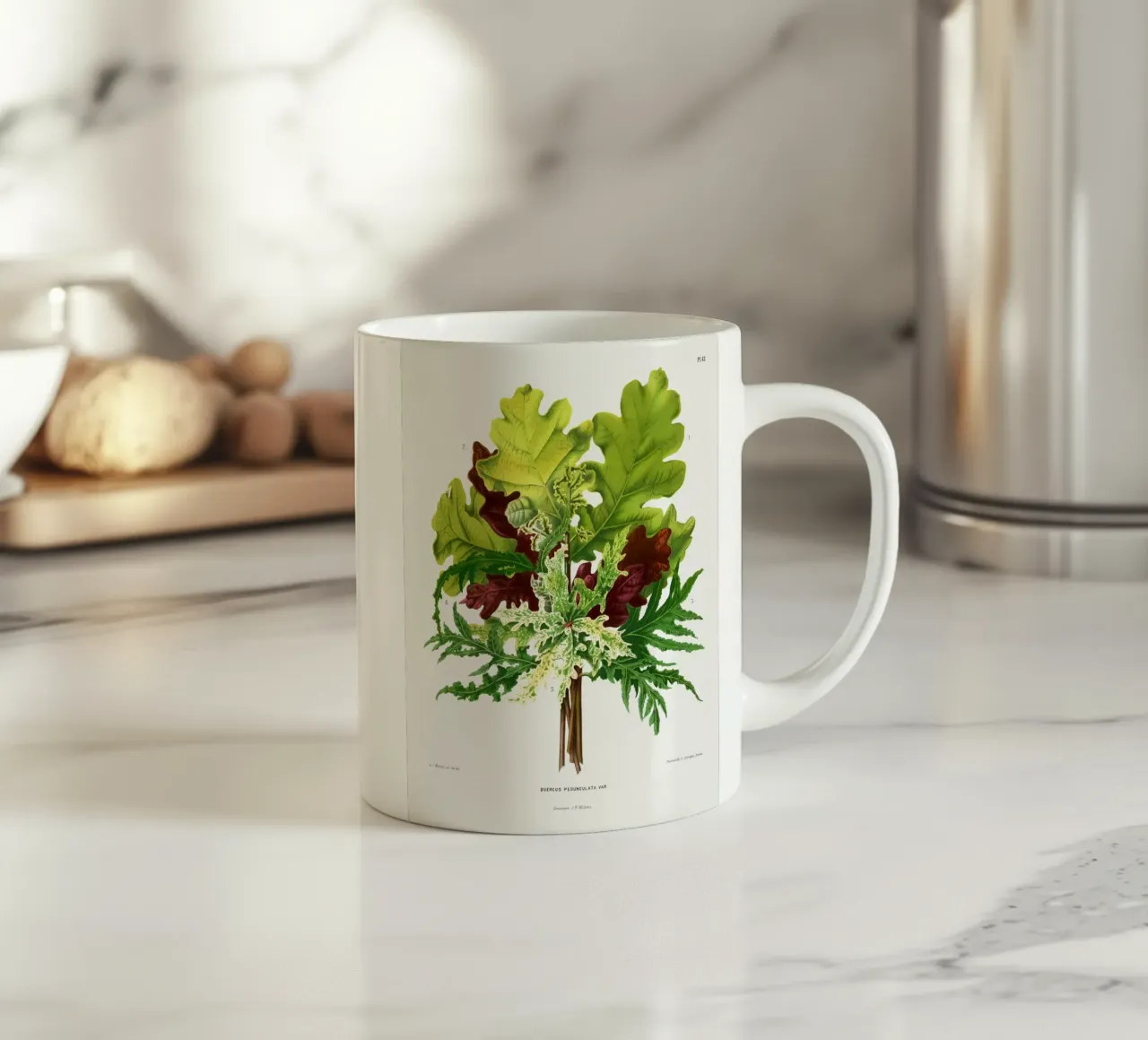 Quercus Pedunculata Var tazza in ceramica da vintageshop