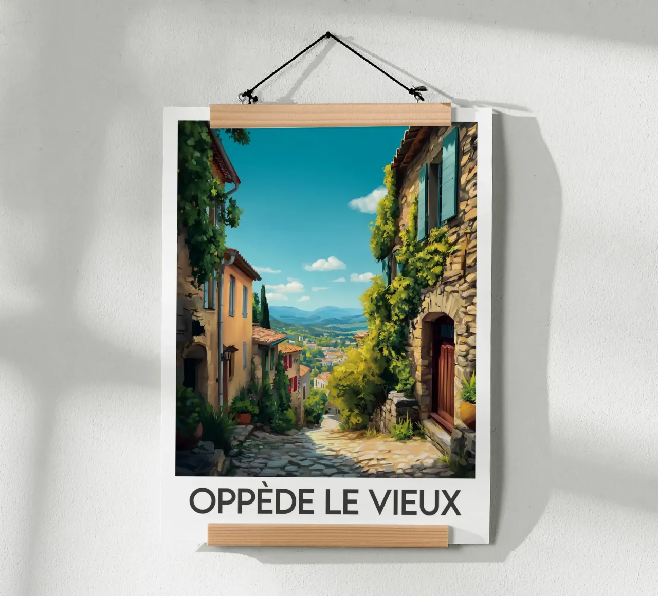 Poster Oppède le Vieux poster da Frame the World
