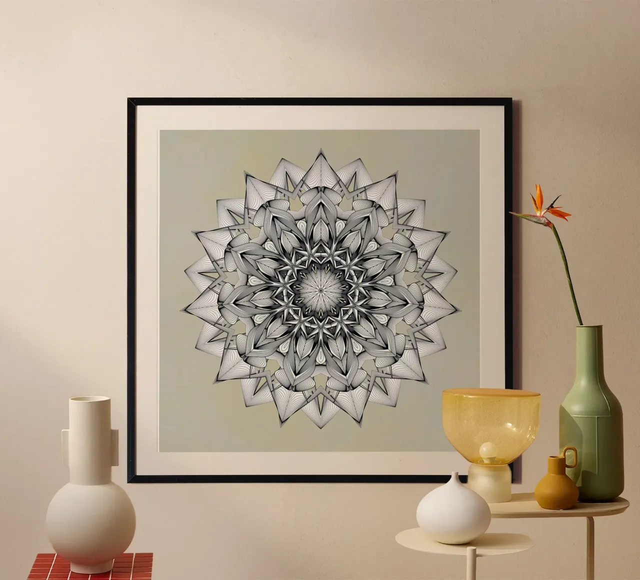 Artik poster con telaio in plastica da Angelo Cerantola