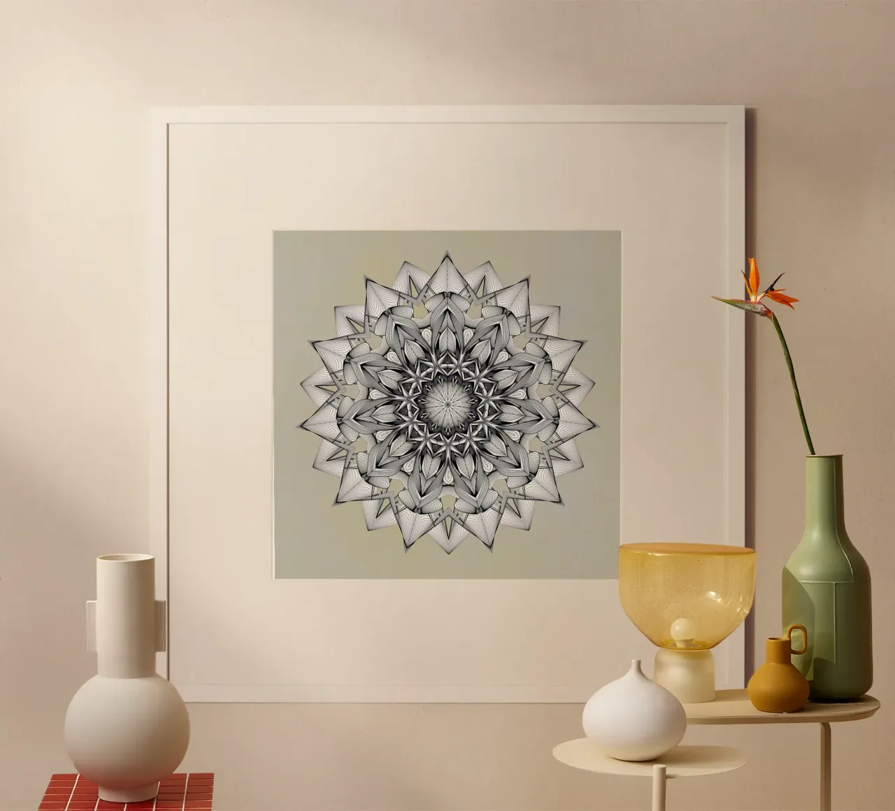Artik poster con telaio in plastica da Angelo Cerantola