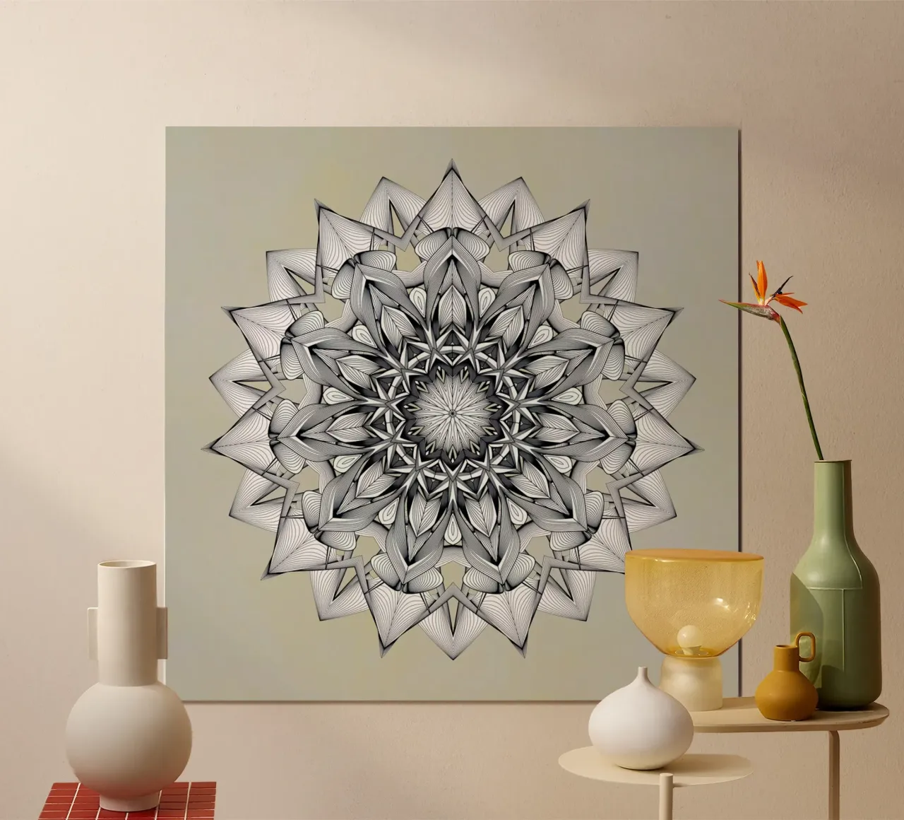 Artik poster con telaio in plastica da Angelo Cerantola