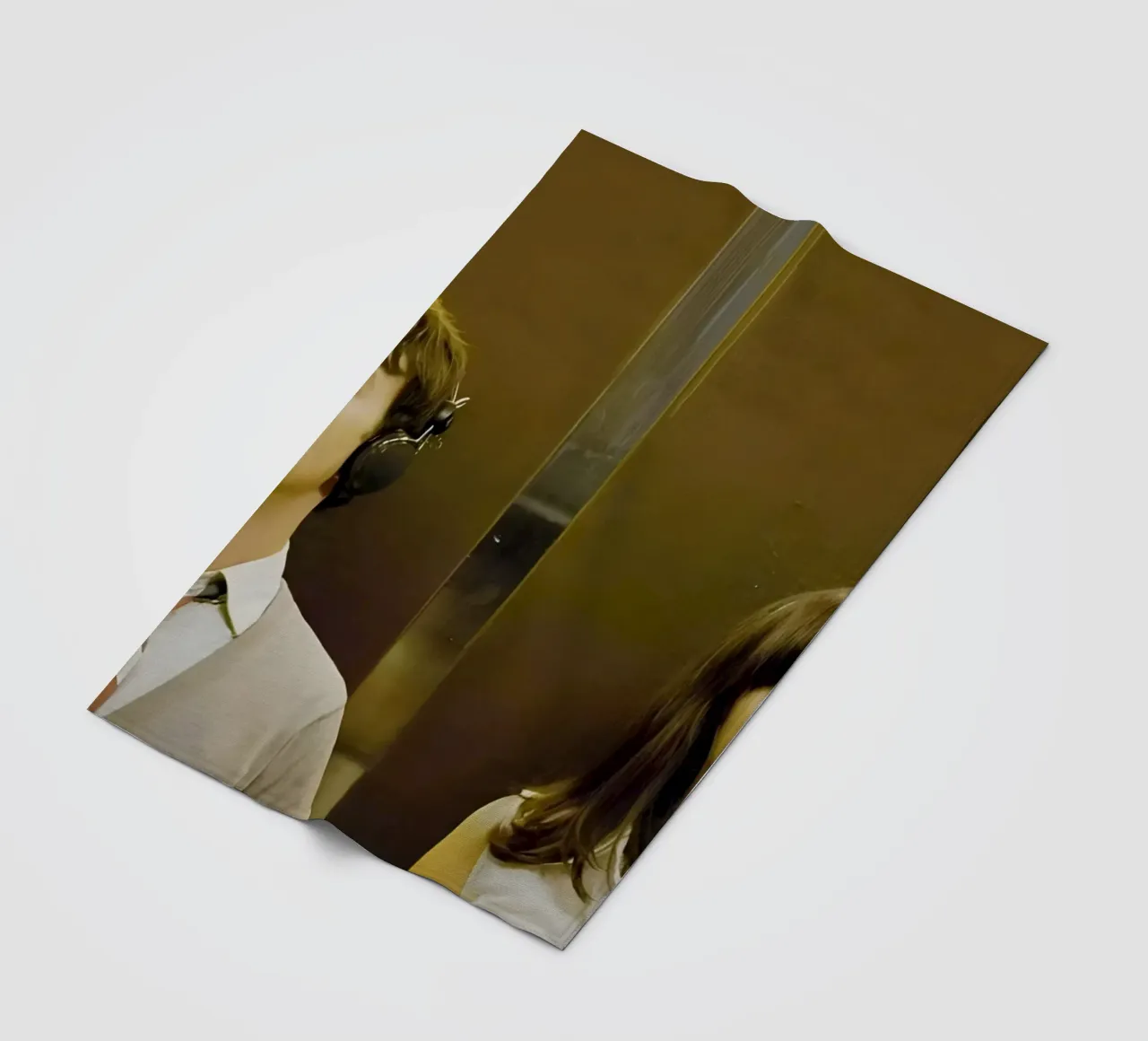 Tom & Summer coperta in pile da Low poly art