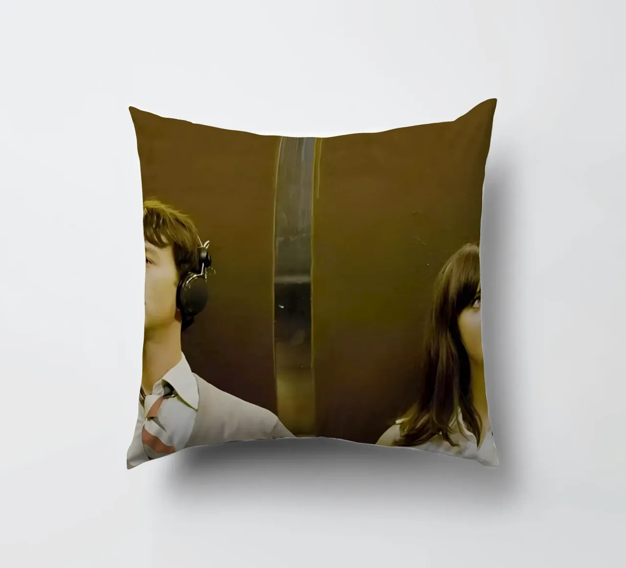 Tom & Summer cuscino da Low poly art