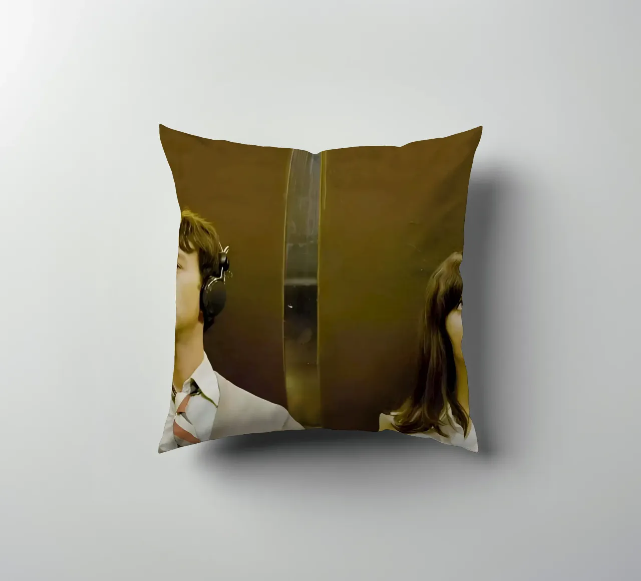 Tom & Summer cuscino da Low poly art