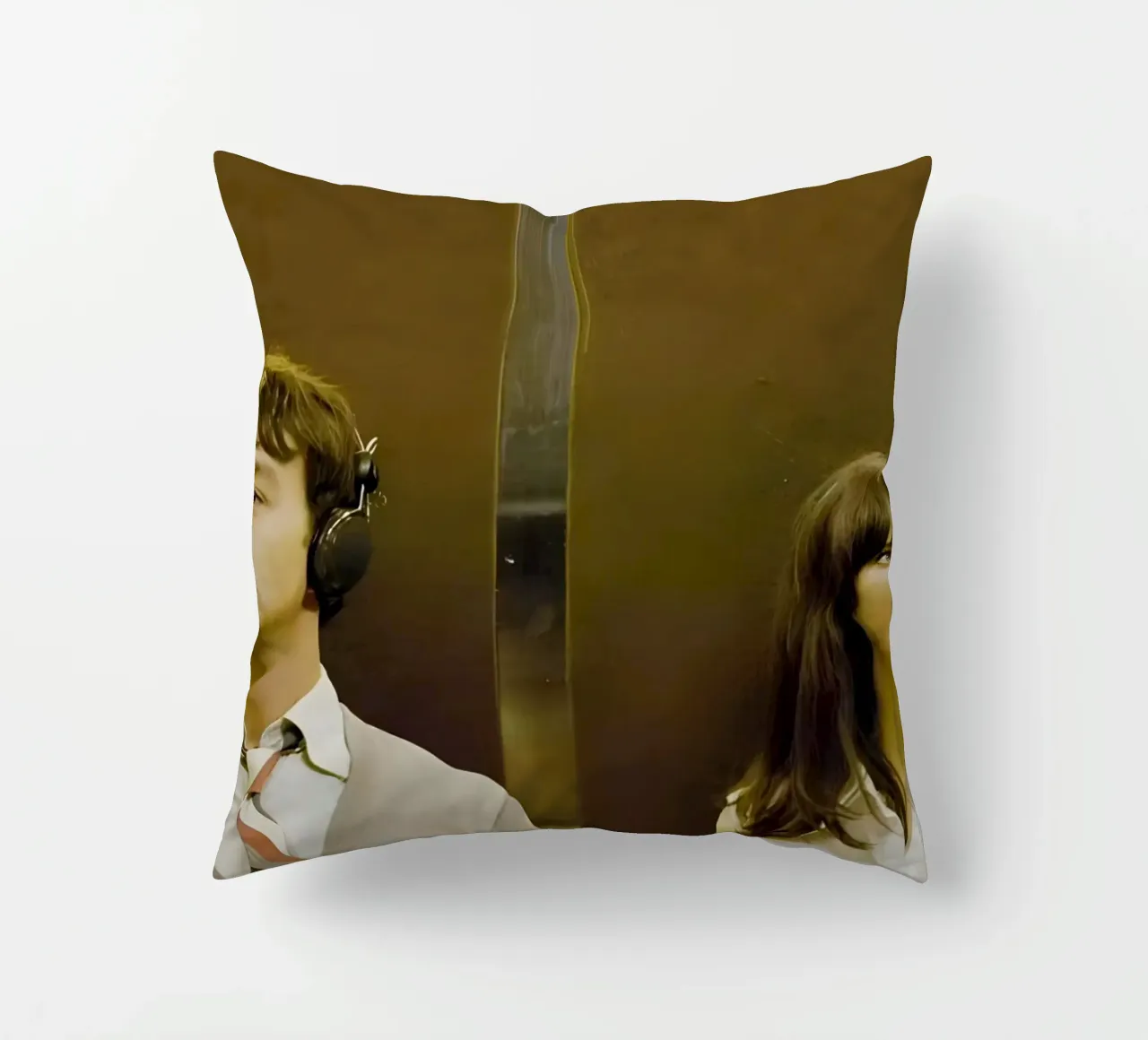 Tom & Summer cuscino da Low poly art