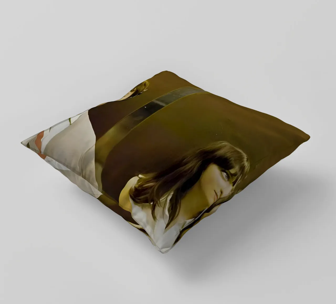 Tom & Summer cuscino da Low poly art