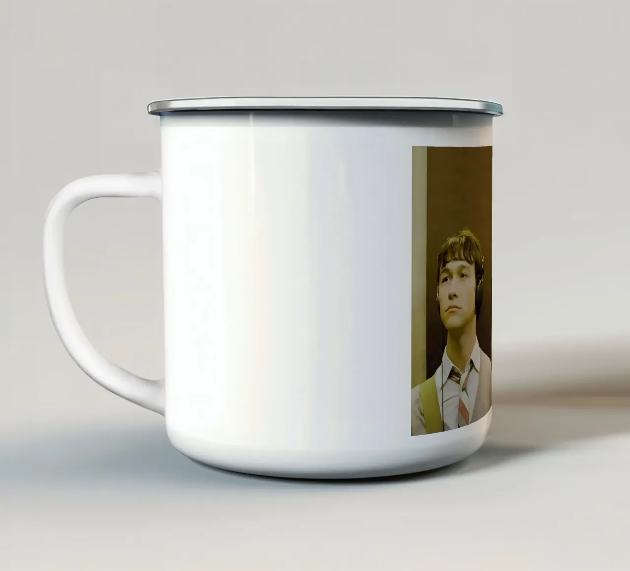 Tom & Summer tazza in smalto da Low poly art