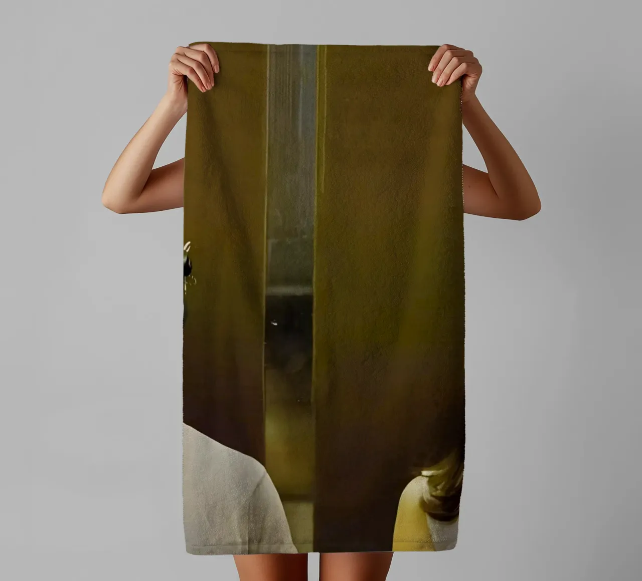 Tom & Summer asciugamano da bagno da Low poly art
