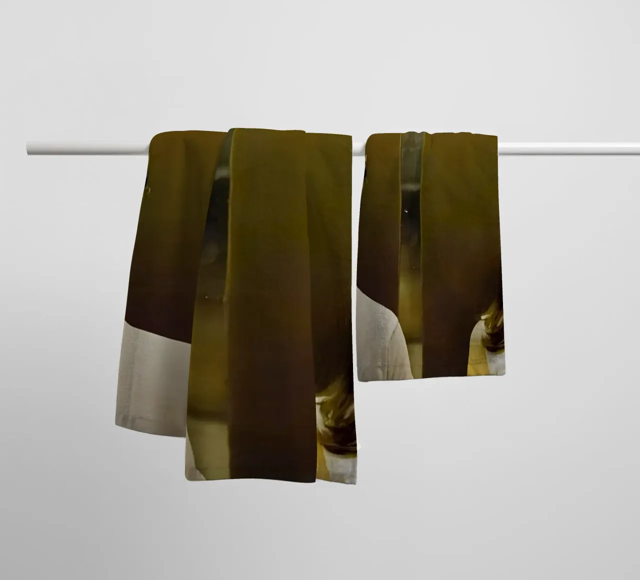 Tom & Summer asciugamano da bagno da Low poly art
