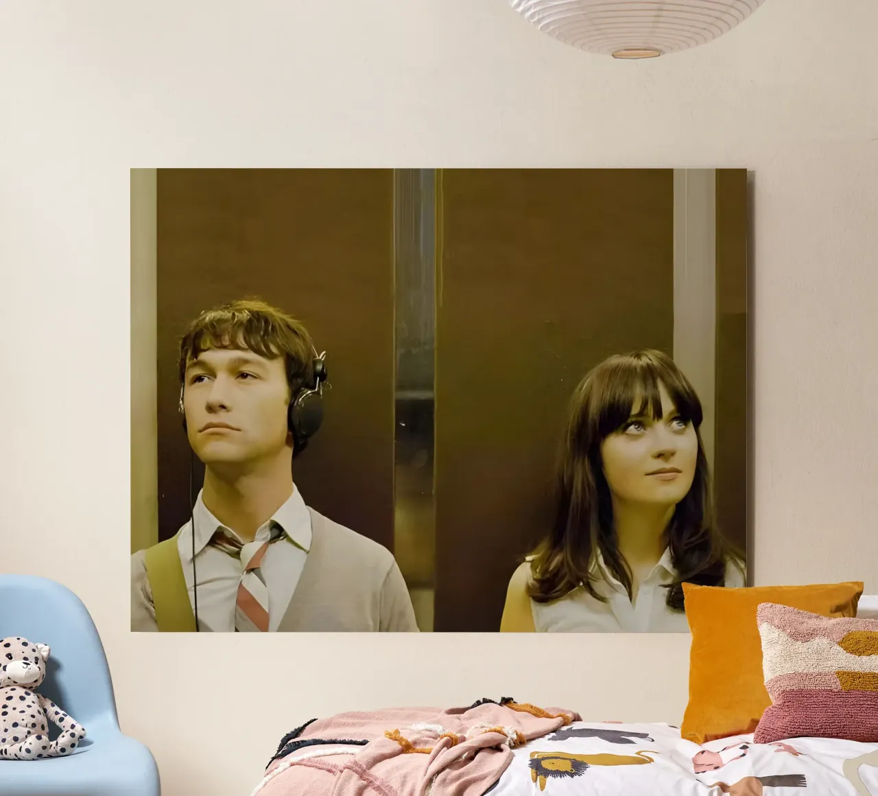 Tom & Summer alluminio dibond da Low poly art