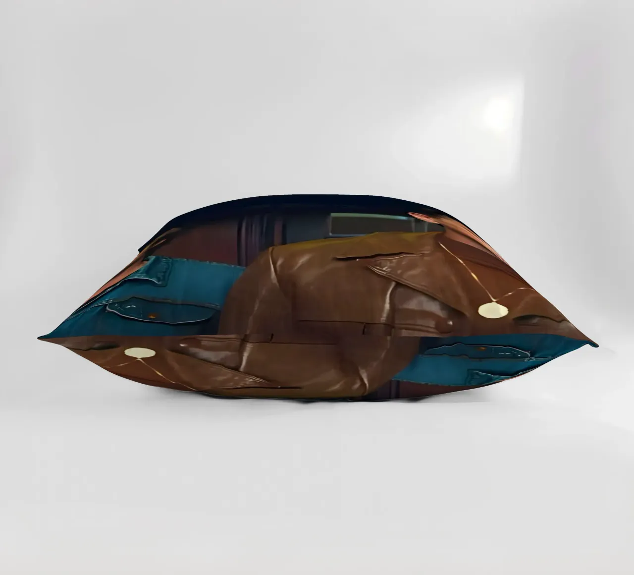 Cliff &  Rick Dalton cuscino da Low poly art