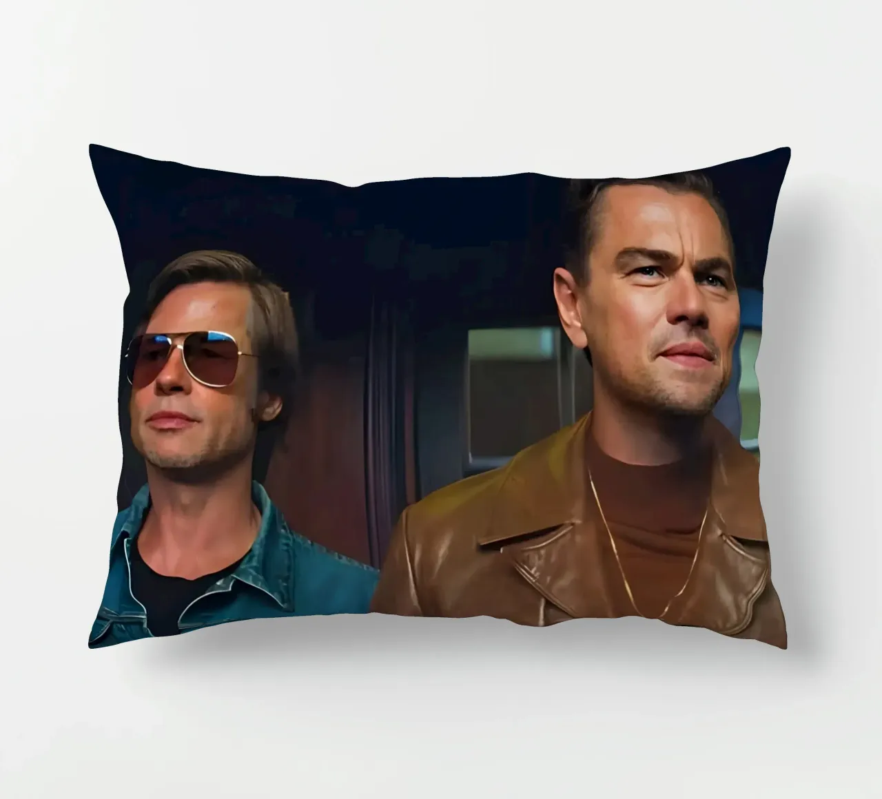 Cliff &  Rick Dalton cuscino da Low poly art