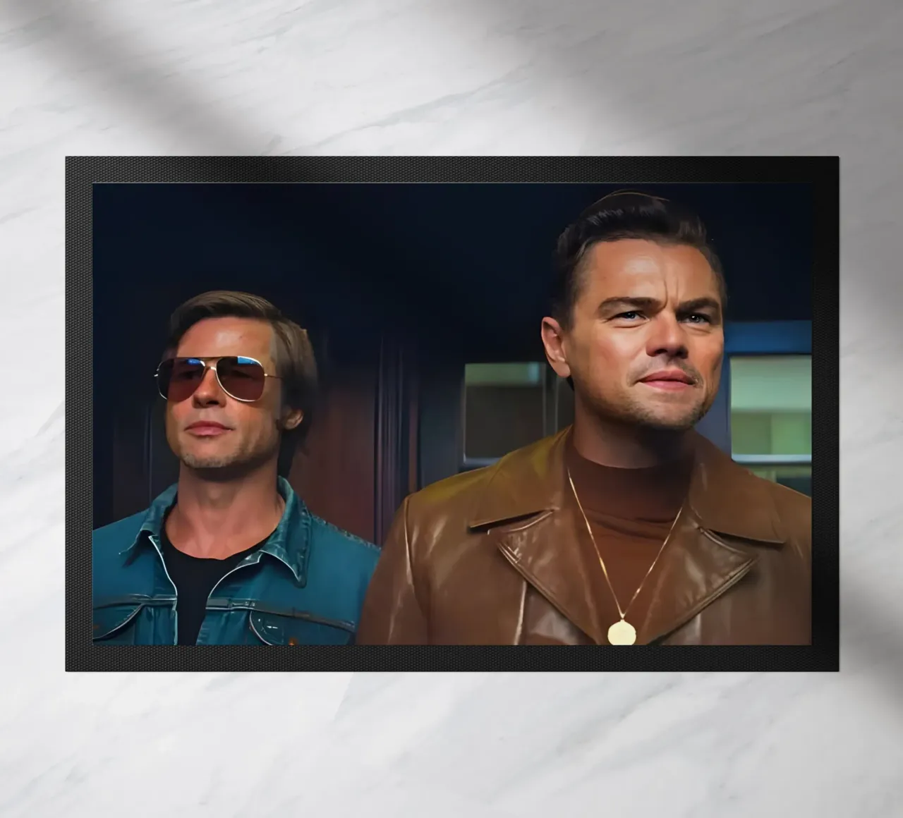 Cliff &  Rick Dalton zerbino da Low poly art