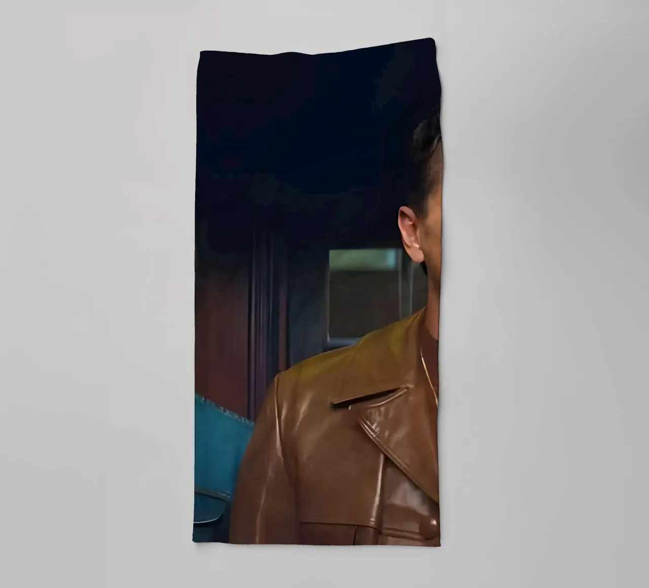 Cliff &  Rick Dalton asciugamano da bagno da Low poly art