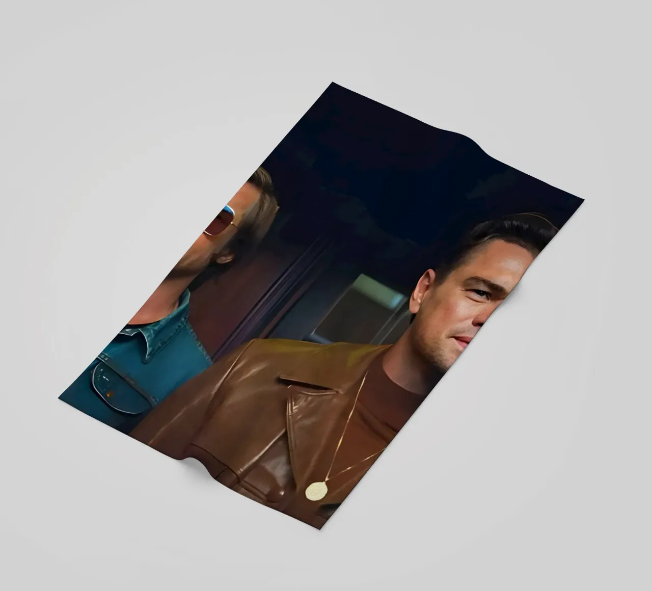 Cliff &  Rick Dalton telo mare da Low poly art