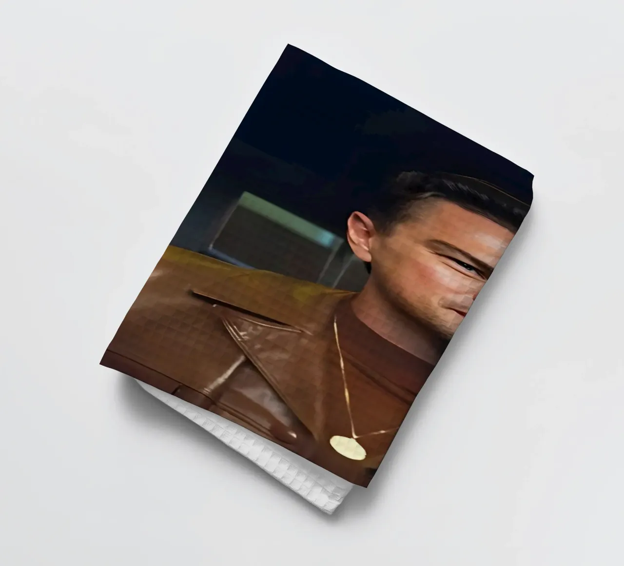 Cliff &  Rick Dalton torchon de Low poly art