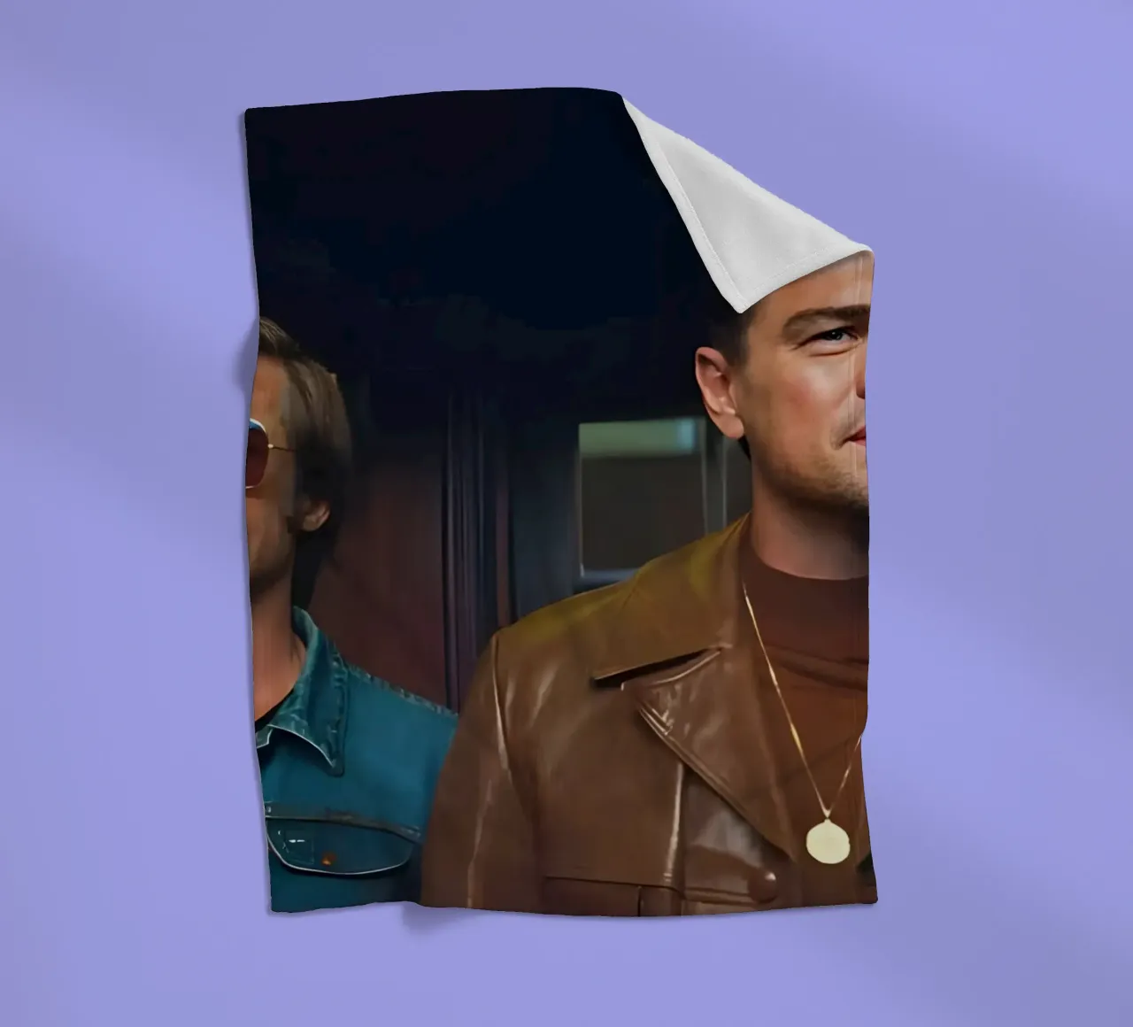 Cliff &  Rick Dalton coperta in pile da Low poly art