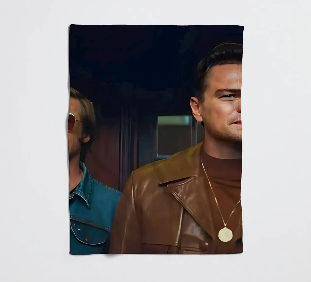 Cliff &  Rick Dalton coperta in pile da Low poly art