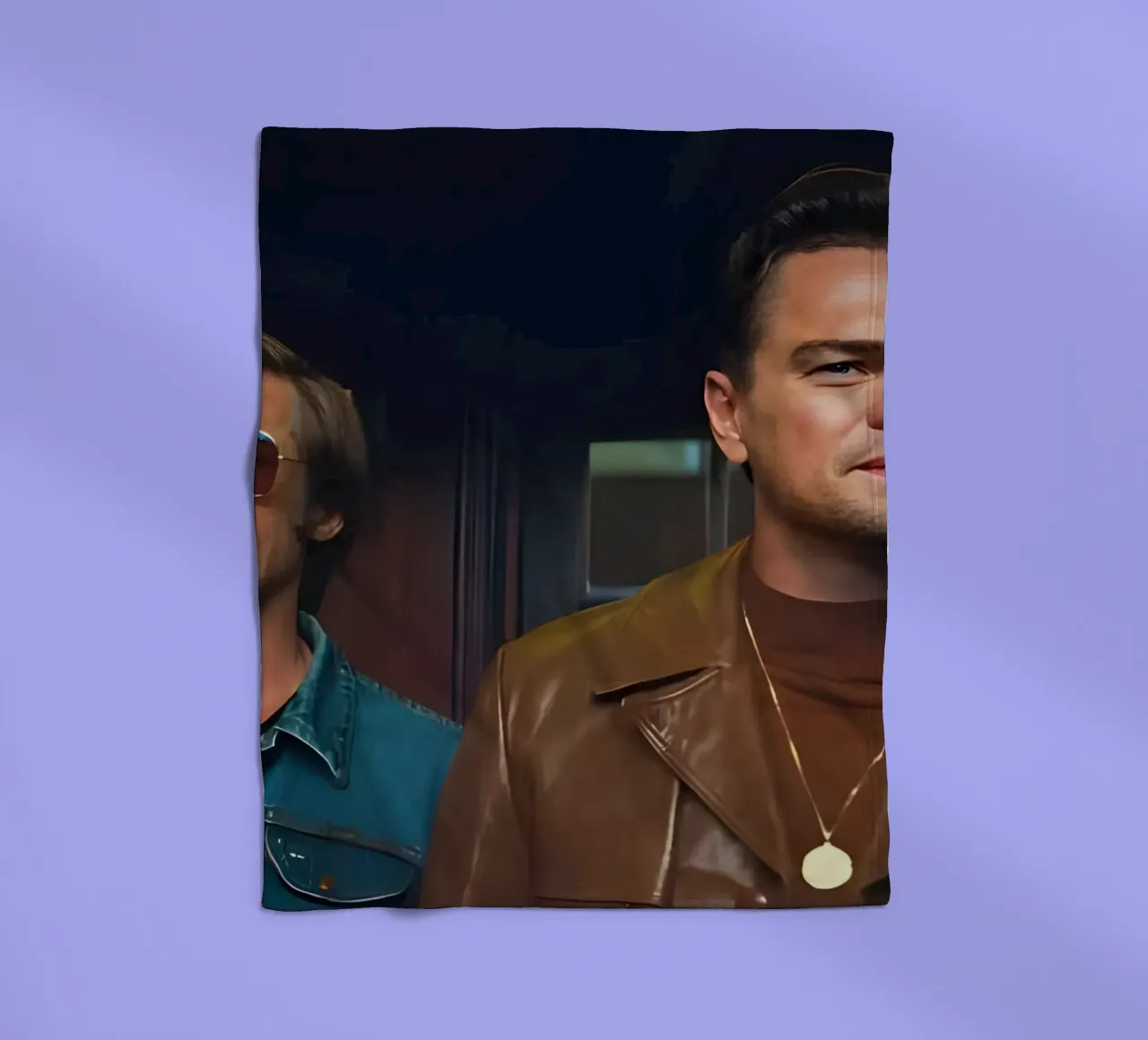 Cliff &  Rick Dalton coperta in pile da Low poly art