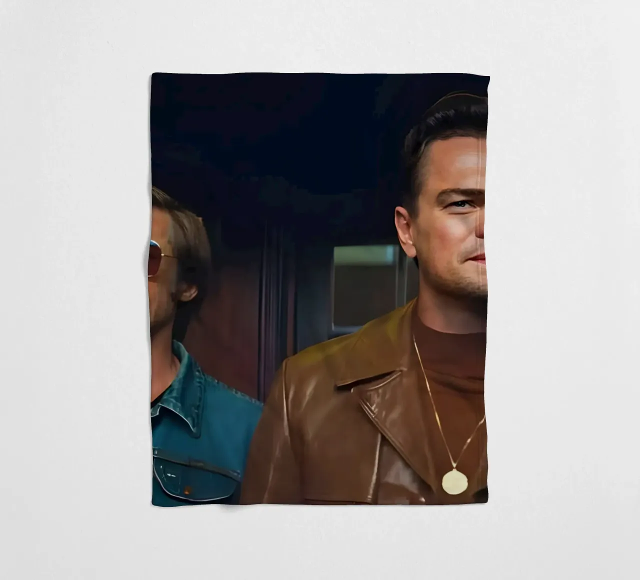 Cliff &  Rick Dalton coperta in pile da Low poly art