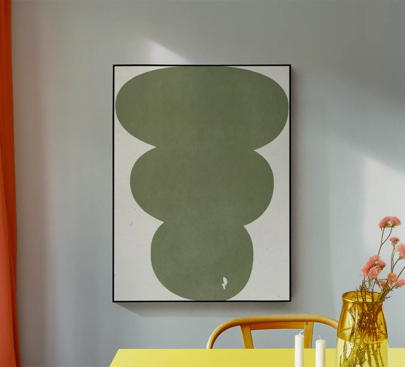 Verde Forme semplici e retrò plexiglass da The Miuus Studio