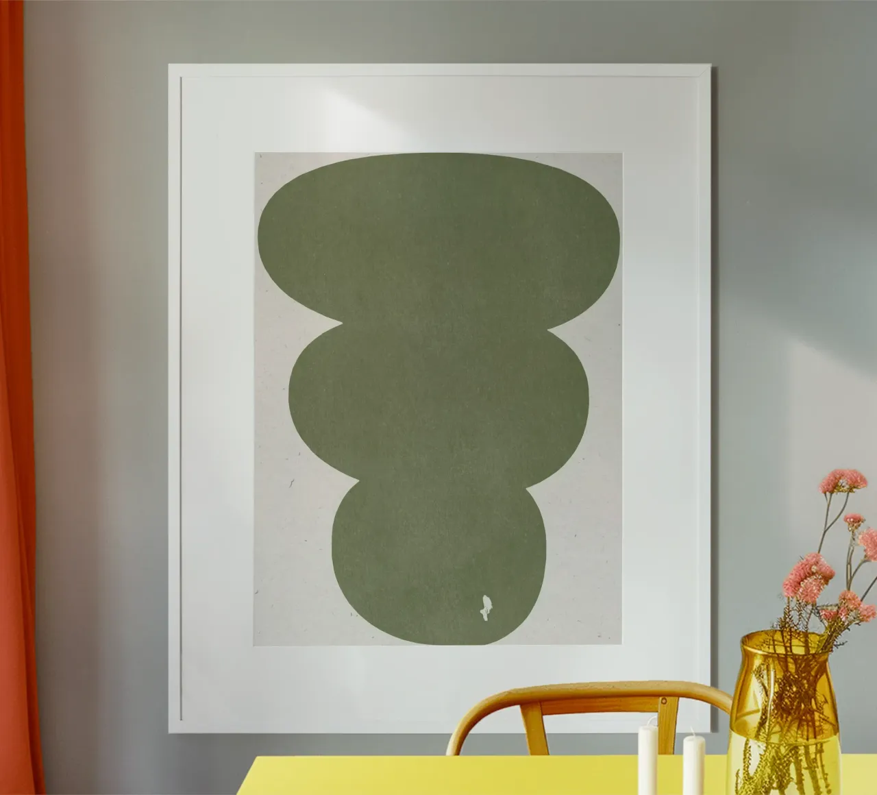 Verde Forme semplici e retrò carta hahnemühle da The Miuus Studio