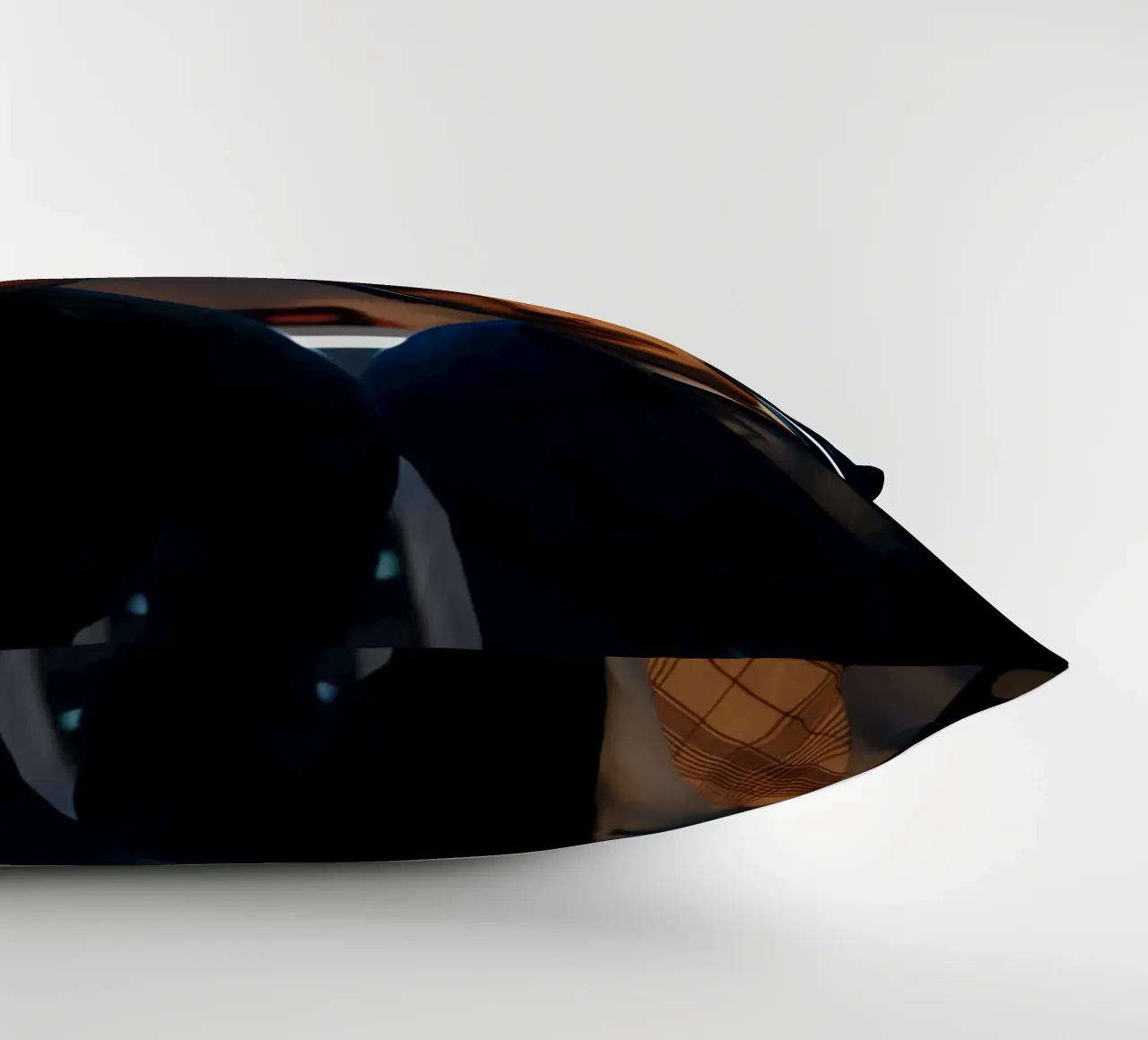 Lemon & Tangerine cuscino da Low poly art