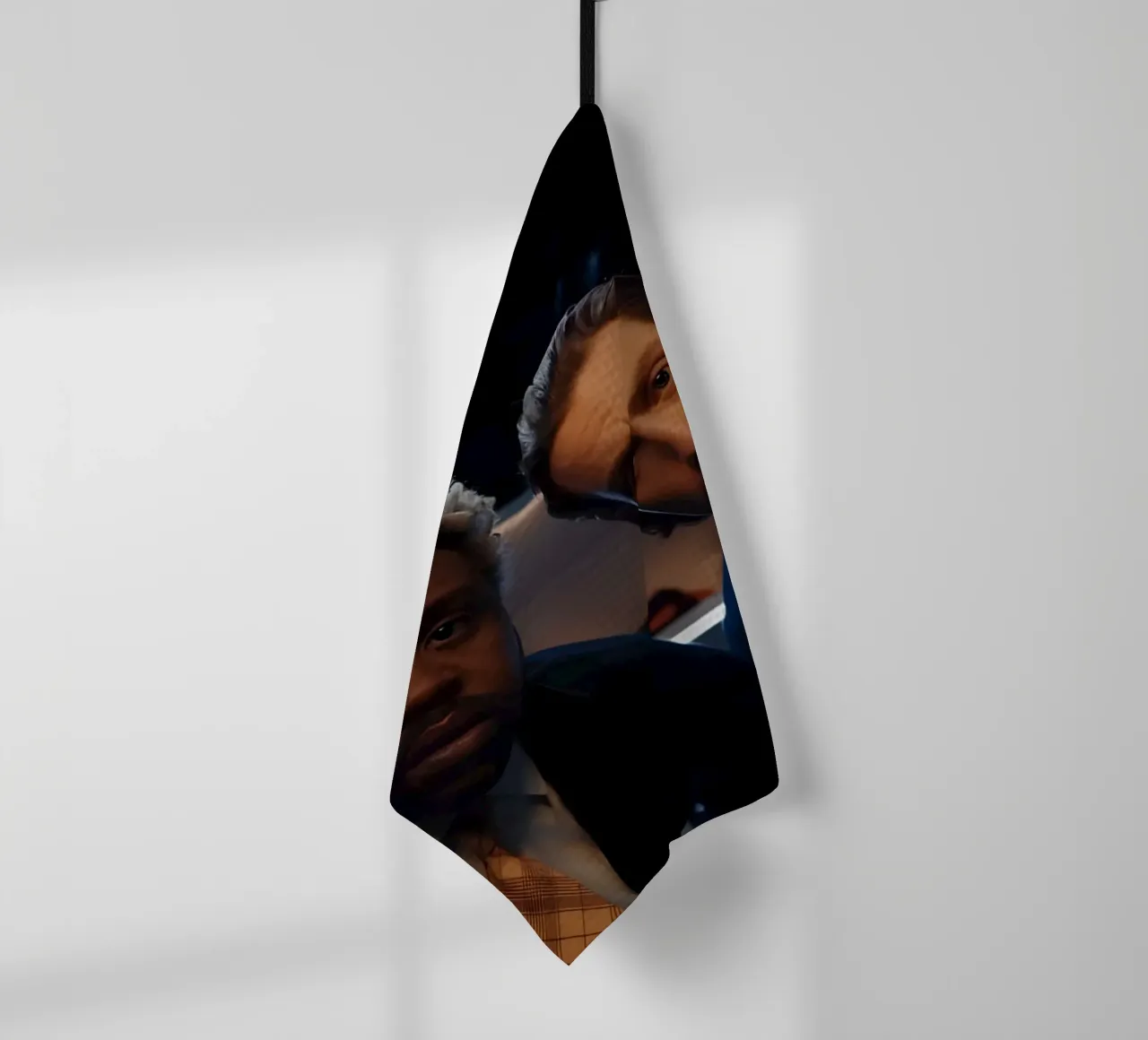 Lemon & Tangerine canovaccio da cucina da Low poly art