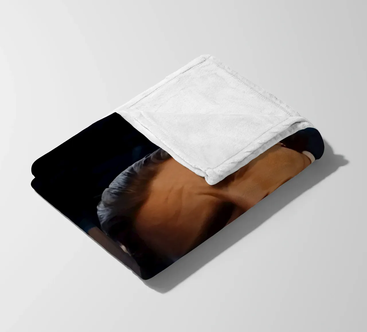 Lemon & Tangerine coperta in pile da Low poly art