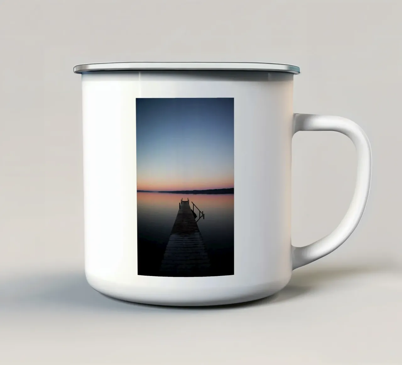 Wassersteeg tazza in smalto da Flo Klein