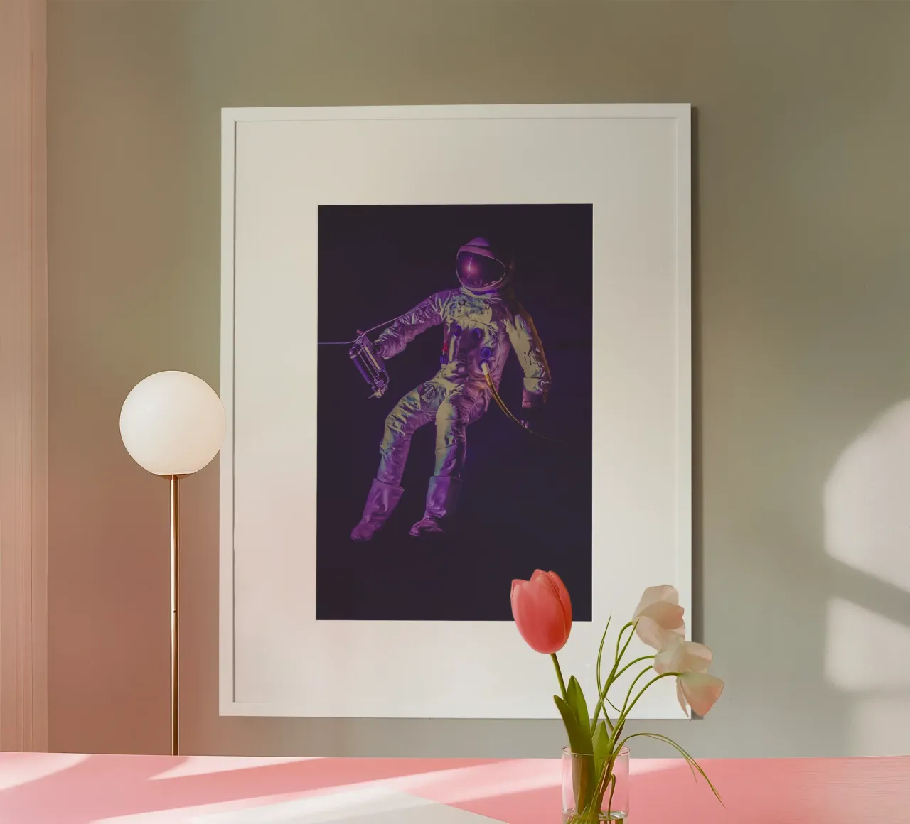 Astronaut poster da Flo Klein