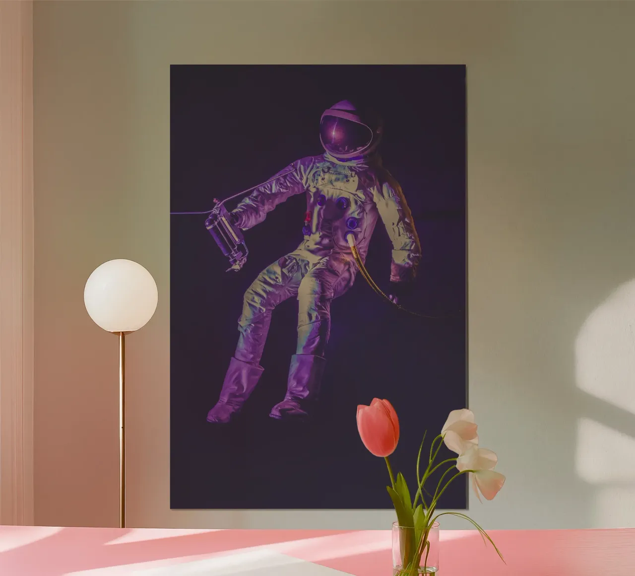 Astronaut poster da Flo Klein