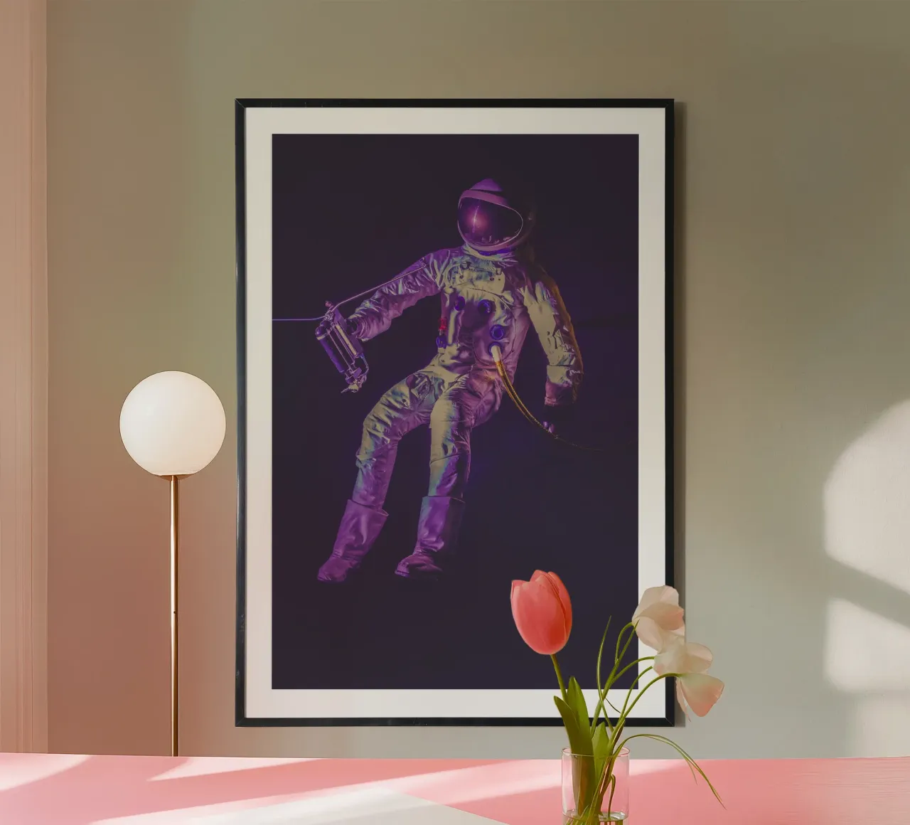 Astronaut poster da Flo Klein