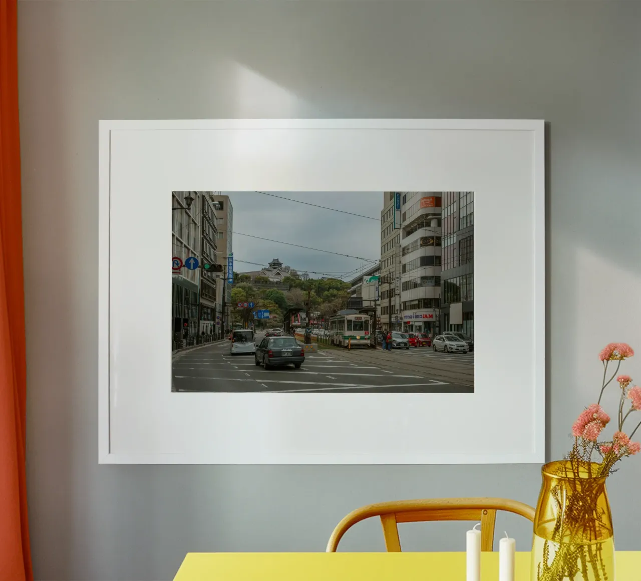 Castello di Kumamoto, Giappone poster da Marcel Bisig