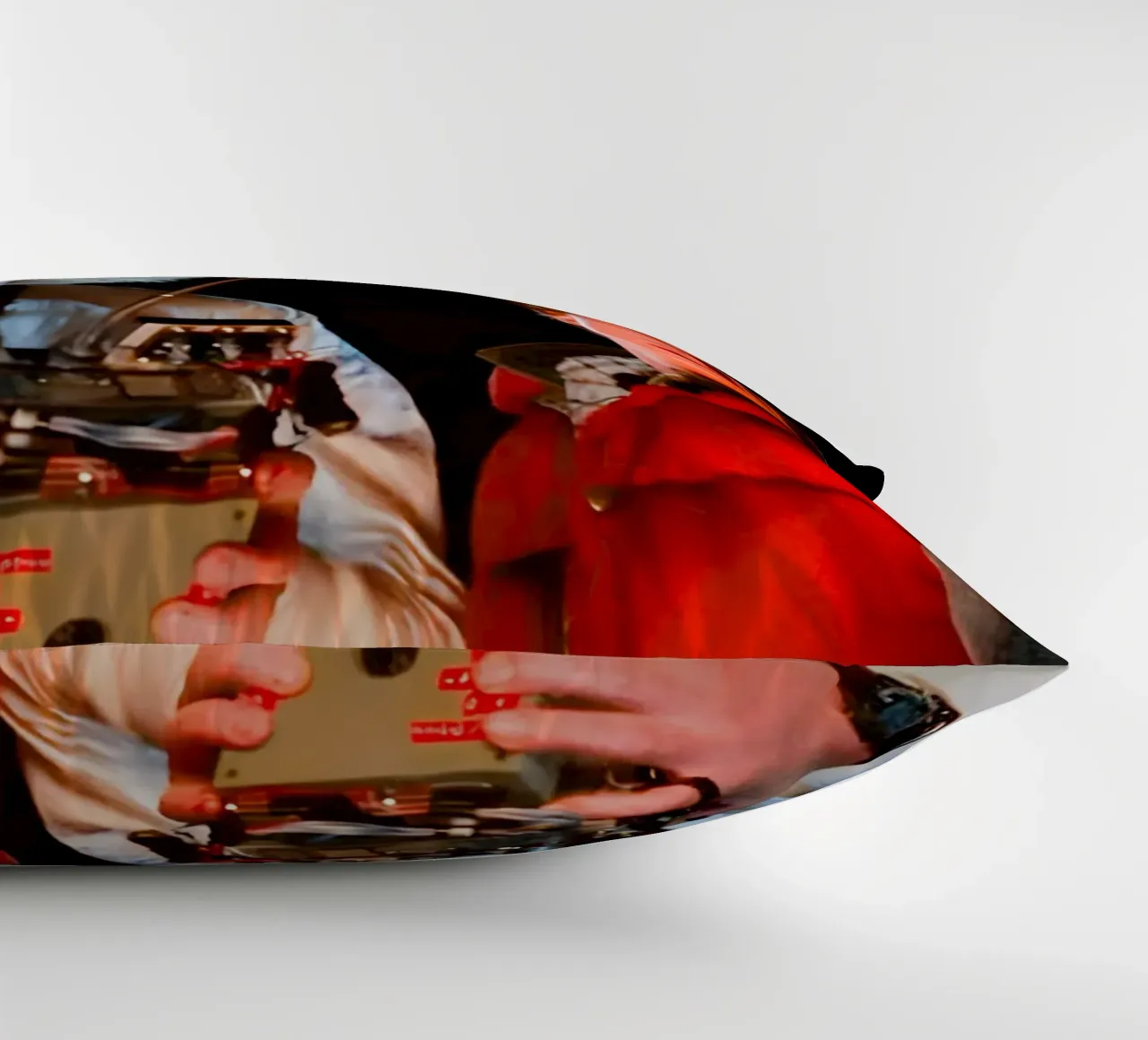 Marty & Doc cuscino da Low poly art