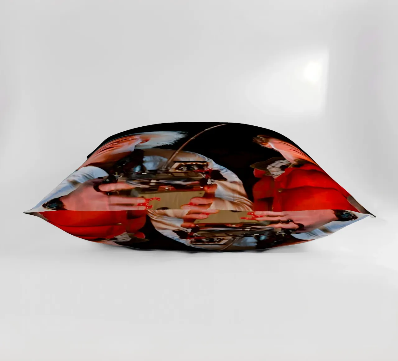 Marty & Doc cuscino da Low poly art