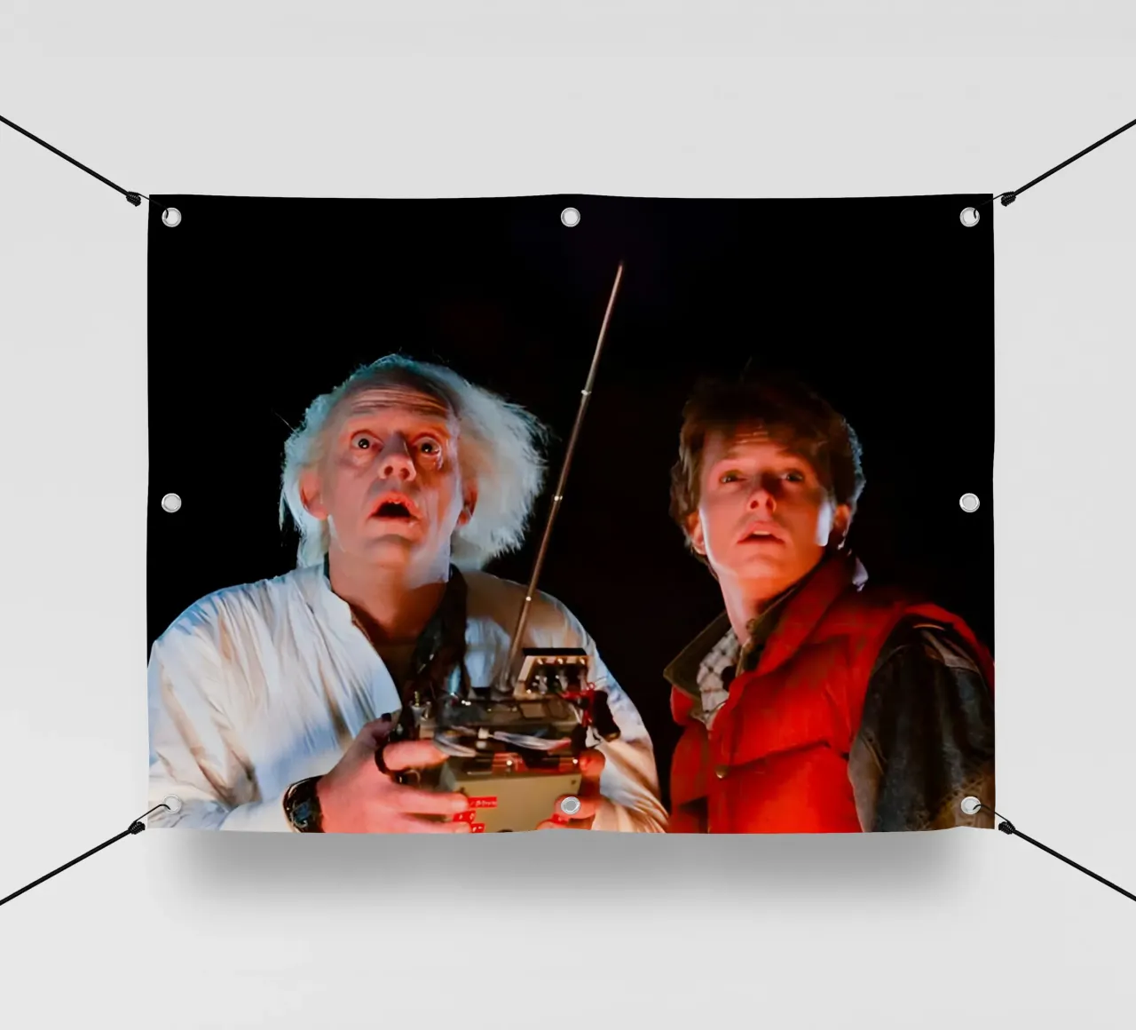 Marty & Doc telo in pvc da Low poly art