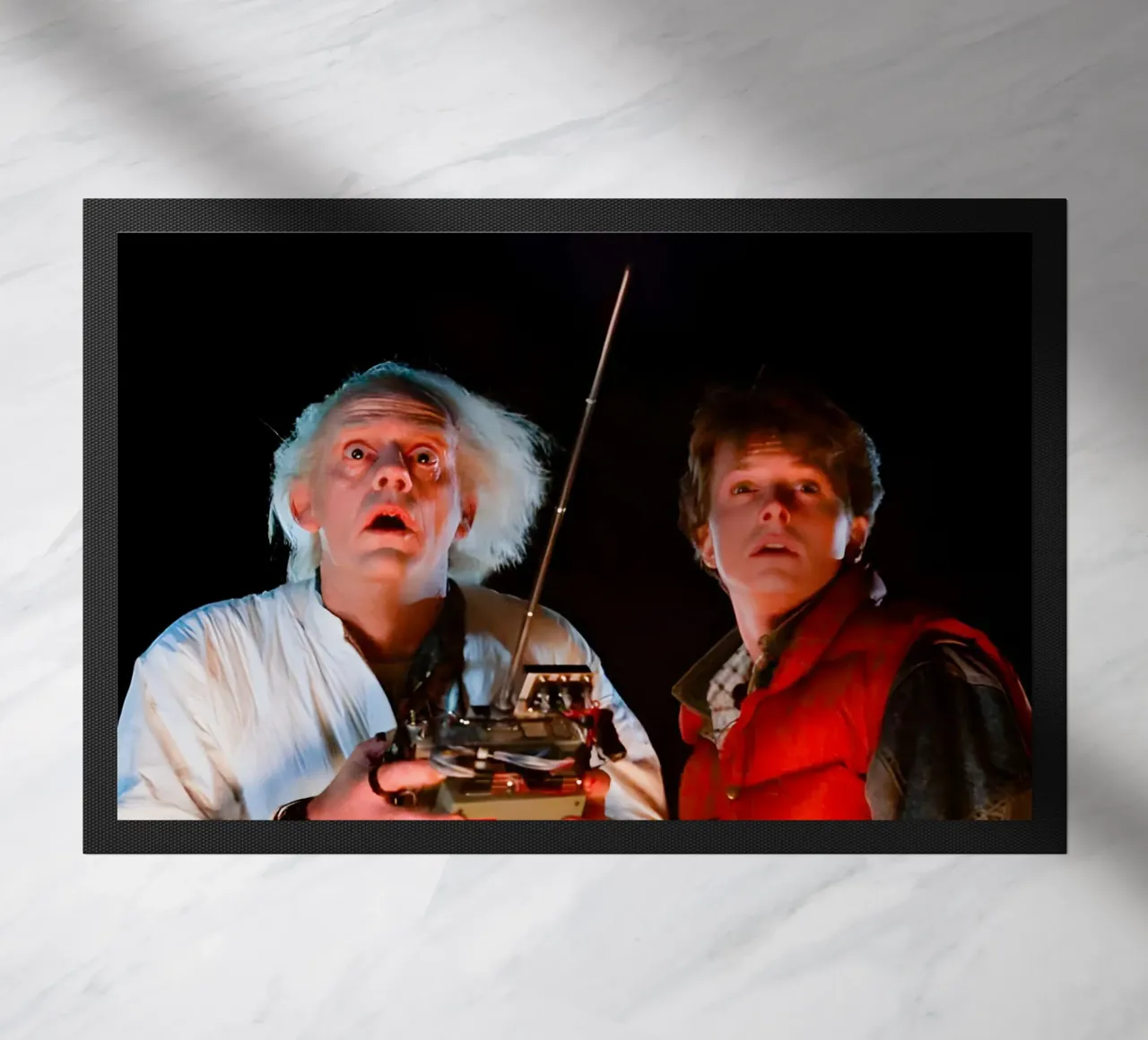 Marty & Doc zerbino da Low poly art