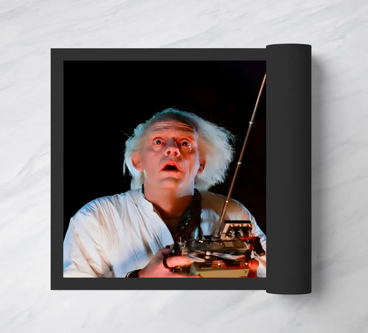Marty & Doc zerbino da Low poly art