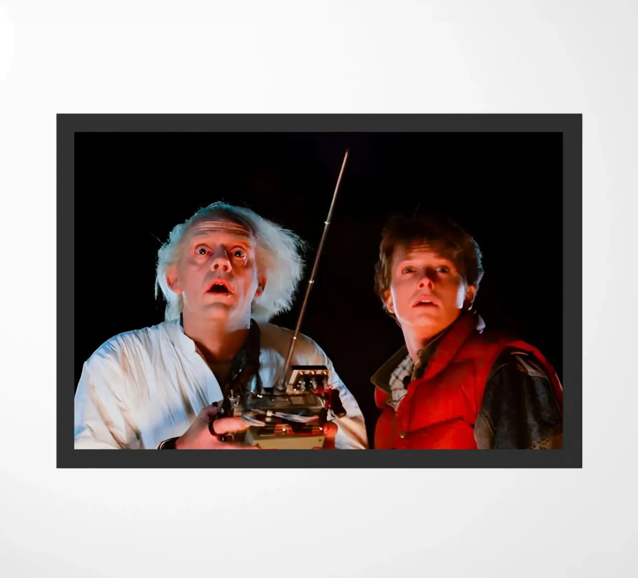 Marty & Doc zerbino da Low poly art