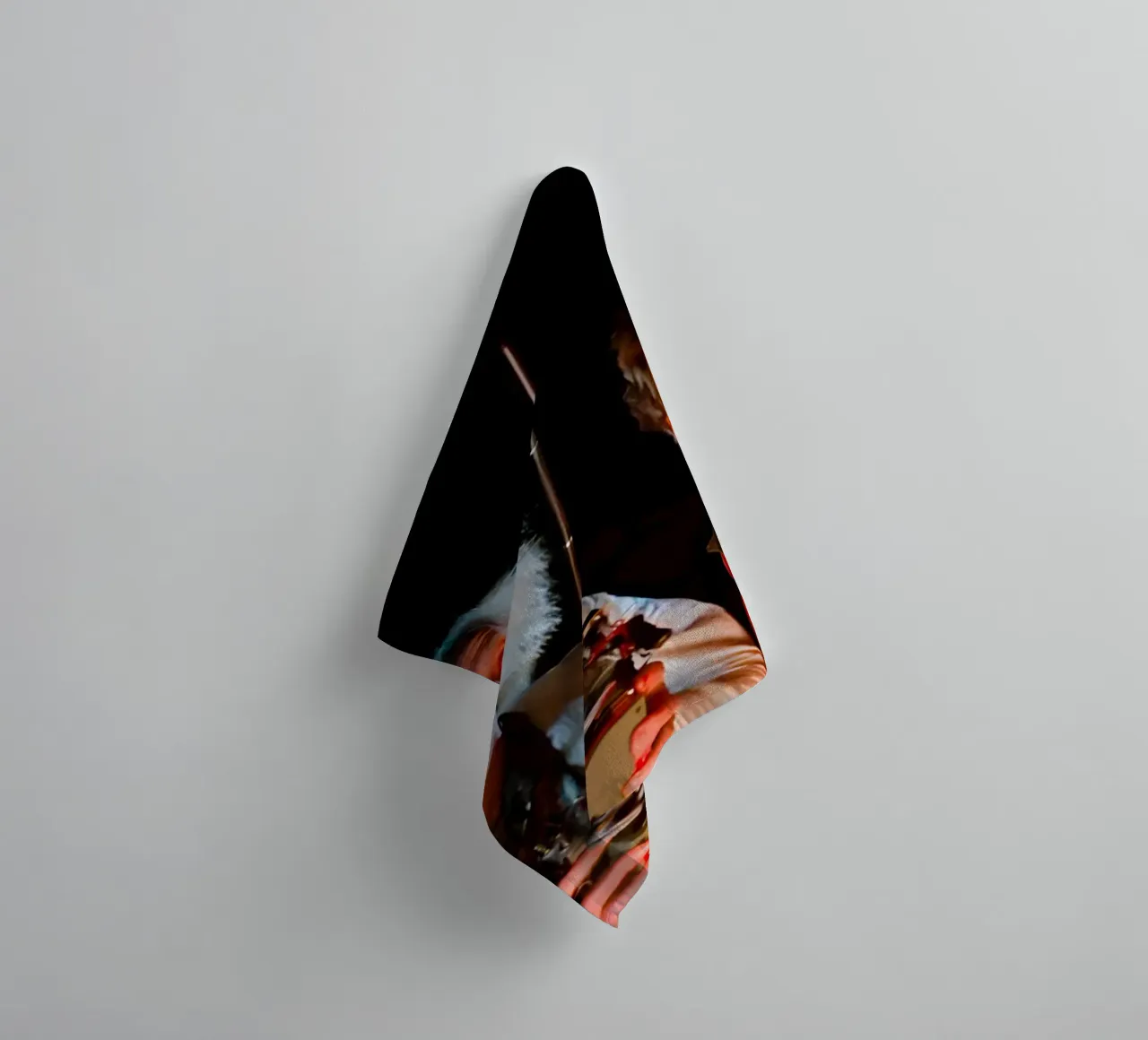 Marty & Doc asciugamano da bagno da Low poly art